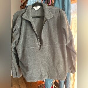 Columbia Men's Charcoal Zip-Up Sweater